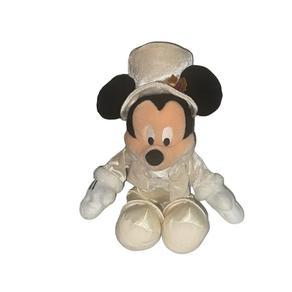 Walt Disney World Mickey Mouse Master of Ceremonies Holiday Celebration Plush 18